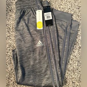Gray Adidas Sweatpants NWT ym boys